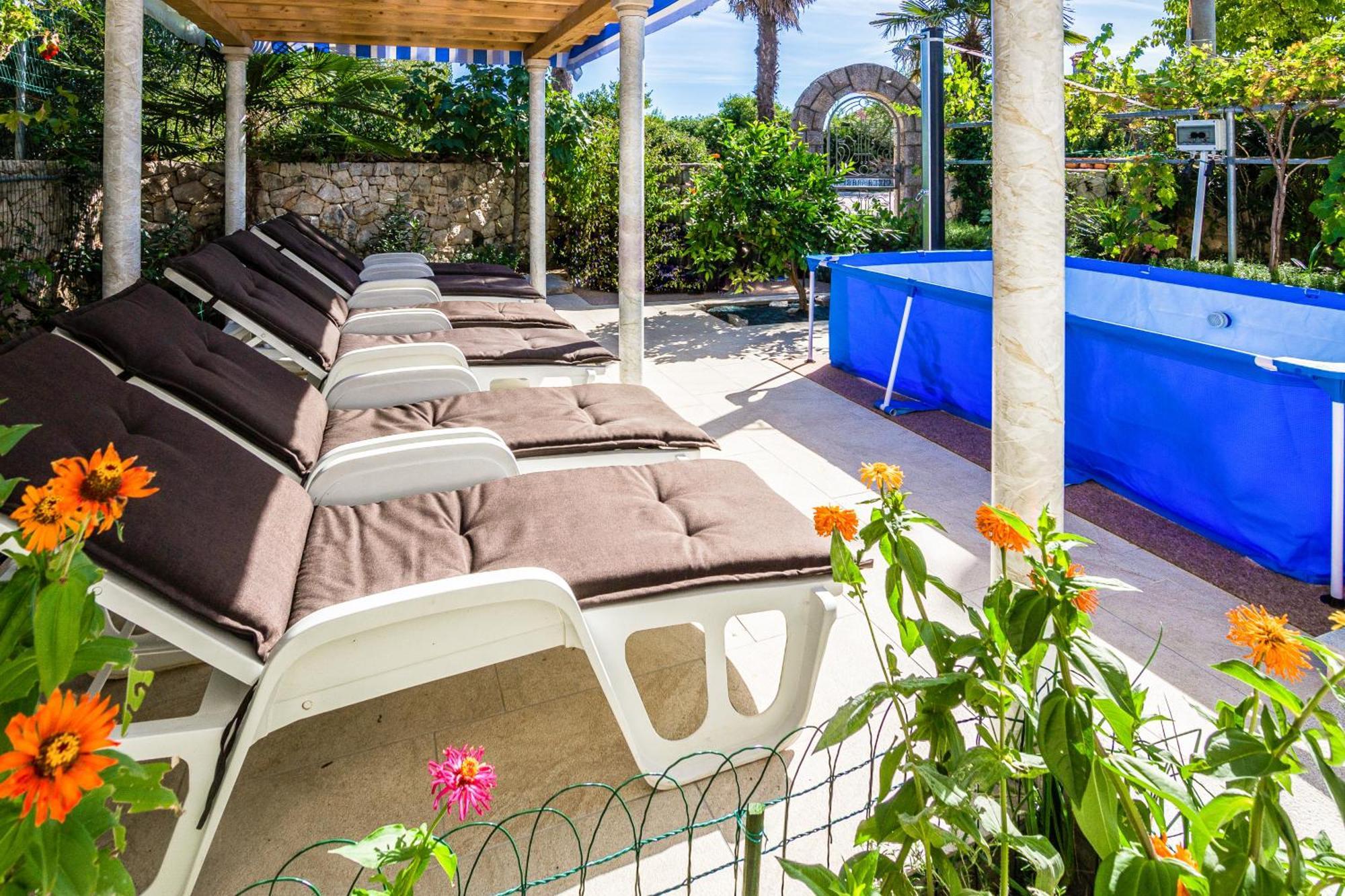 Apartment Villa Marija, Pinezici 크르크 외부 사진